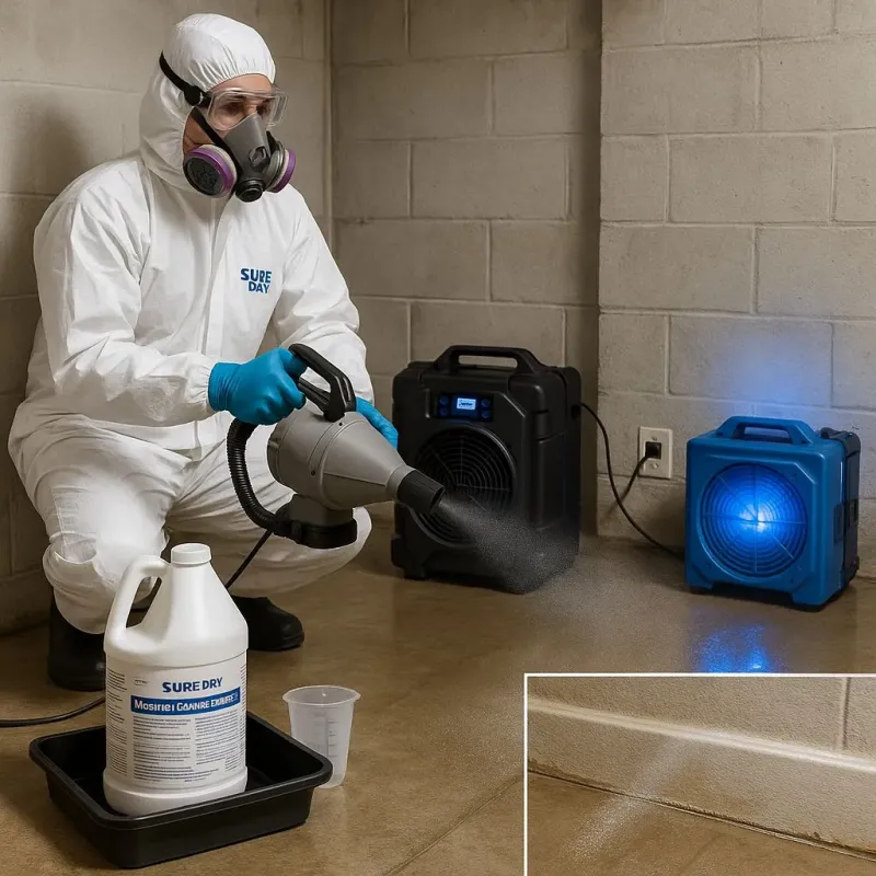 Sanitization and Odor Removal process in Glassboro, NJ