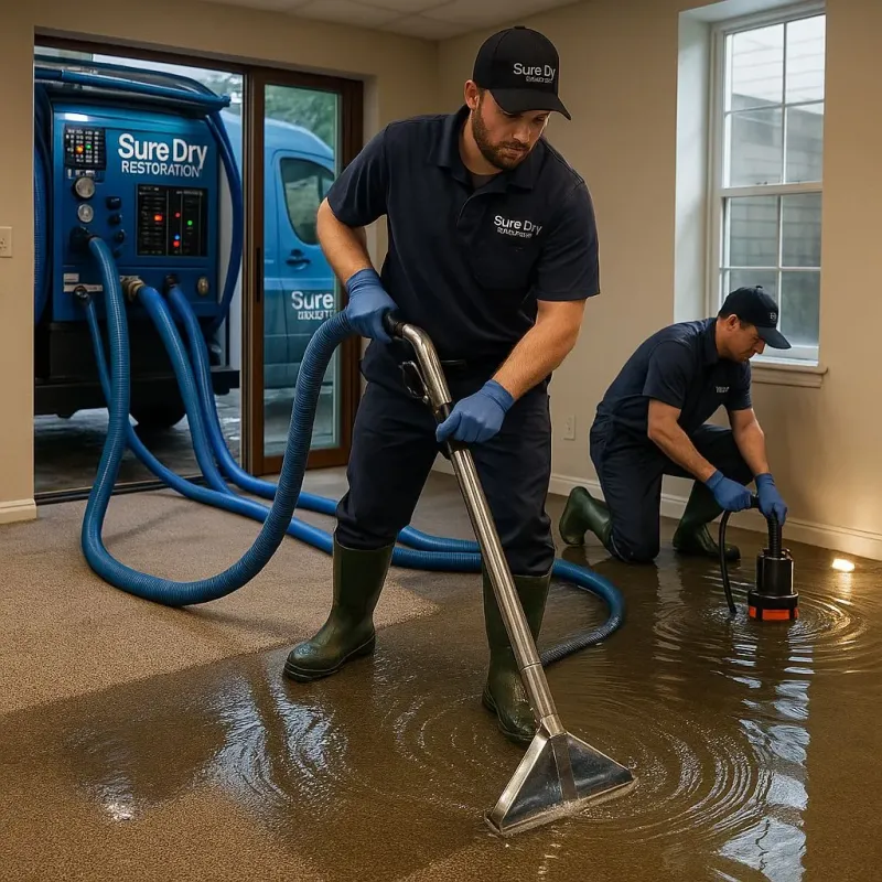 Water Extraction and Removal process in Glassboro, NJ
